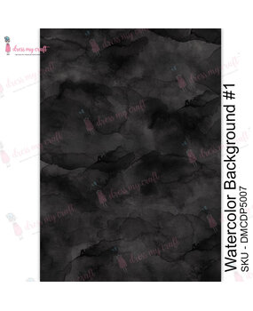 Dress My Craft Transfer Me Watercolor Background #1 (DMCDP5007) (OUTLET) Dress My Craft Transfer Me Watercolor Background #1 (DMCDP5007) (OUTLET)