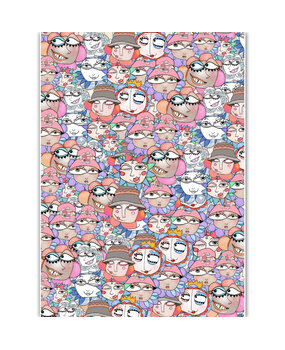 Dress My Craft Transfer Me Doodled Crowd (DMCDP4721) (OUTLET) Dress My Craft Transfer Me Doodled Crowd (DMCDP4721) (OUTLET)