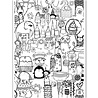 Dress My Craft Transfer Me Doodled Background (DMCDP4710) (OUTLET) Dress My Craft Transfer Me Doodled Background (DMCDP4710) (OUTLET)