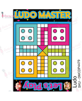Dress My Craft Transfer Me Ludo (DMCDP4479) (OUTLET) Dress My Craft Transfer Me Ludo (DMCDP4479) (OUTLET)