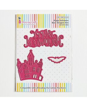 Dress My Craft Cutting Die Basic Designer Happy Halloween (DMCD6369) (OUTLET) Dress My Craft Cutting Die Basic Designer Happy Halloween (DMCD6369) (OUTLET)