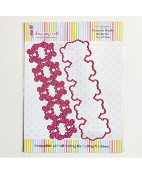 Dress My Craft Cutting Die Border Romantic (DMCD5654) (OUTLET) Dress My Craft Cutting Die Border Romantic (DMCD5654) (OUTLET)
