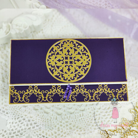 Dress My Craft Cutting Die Border Romantic (DMCD5654) (OUTLET) Dress My Craft Cutting Die Border Romantic (DMCD5654) (OUTLET)