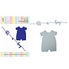Dress My Craft Cutting Die Basic Designer Baby Boy (DMCD4807) (OUTLET)