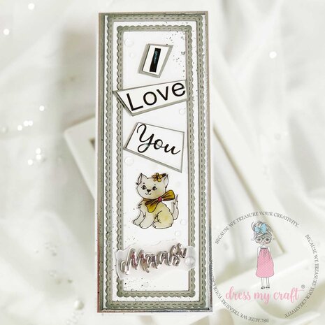 Dress My Craft Cutting Die Slimline Stitched Scalloped (DMCD4257) (OUTLET) Dress My Craft Cutting Die Slimline Stitched Scalloped (DMCD4257) (OUTLET)