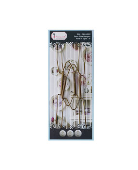 Dress My Craft Deco Plate Hangers 8 Inch (2pcs) (DMCA5263) (OUTLET) Dress My Craft Deco Plate Hangers 8 Inch (2pcs) (DMCA5263) (OUTLET)