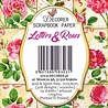Decorer Letters & Roses Mini Paper Pack (DECOR-M119) (OUTLET)