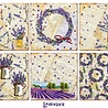 Decorer Lavender 8x8 Inch Paper Pack (DECOR-B40-438) (OUTLET)