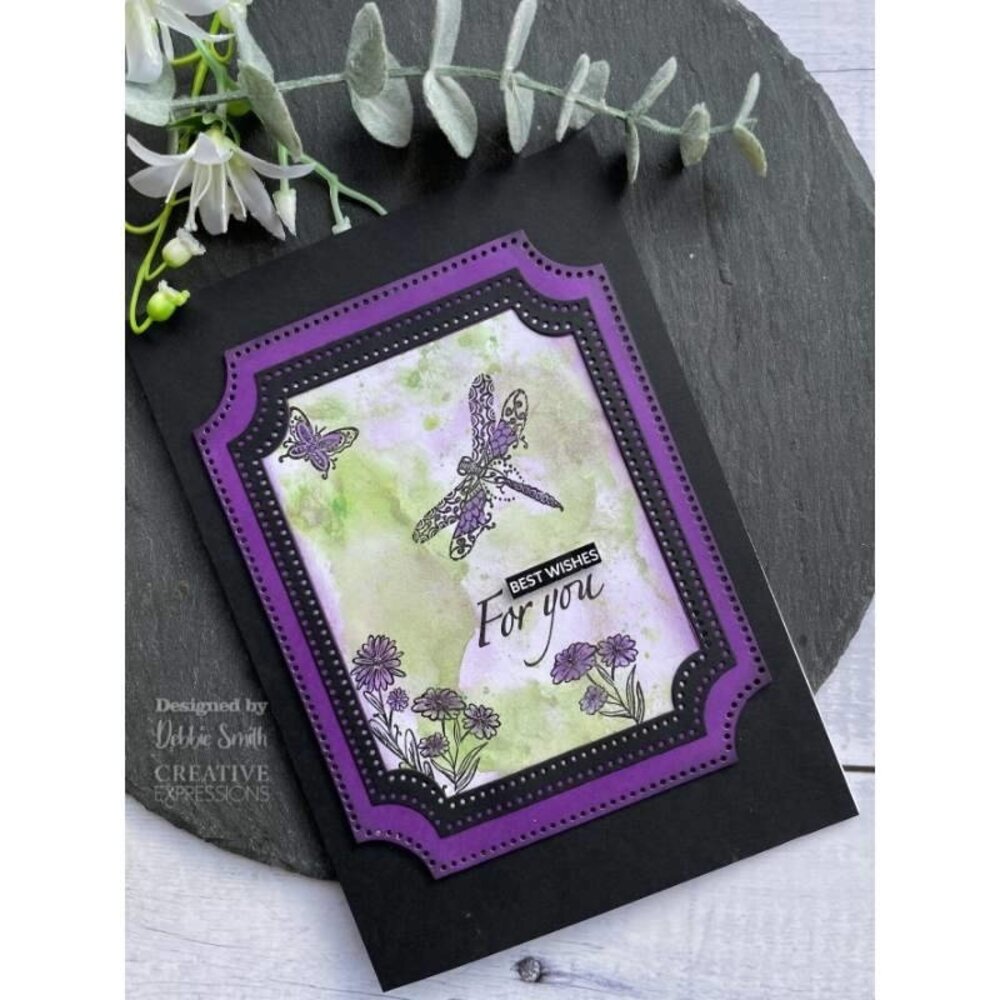 Creative Expressions Designer Boutique Doodle Butterfly A6 Clear Stamps (UMSDB103) (OUTLET) Creative Expressions Designer Boutique Doodle Butterfly A6 Clear Stamps (UMSDB103) (OUTLET)