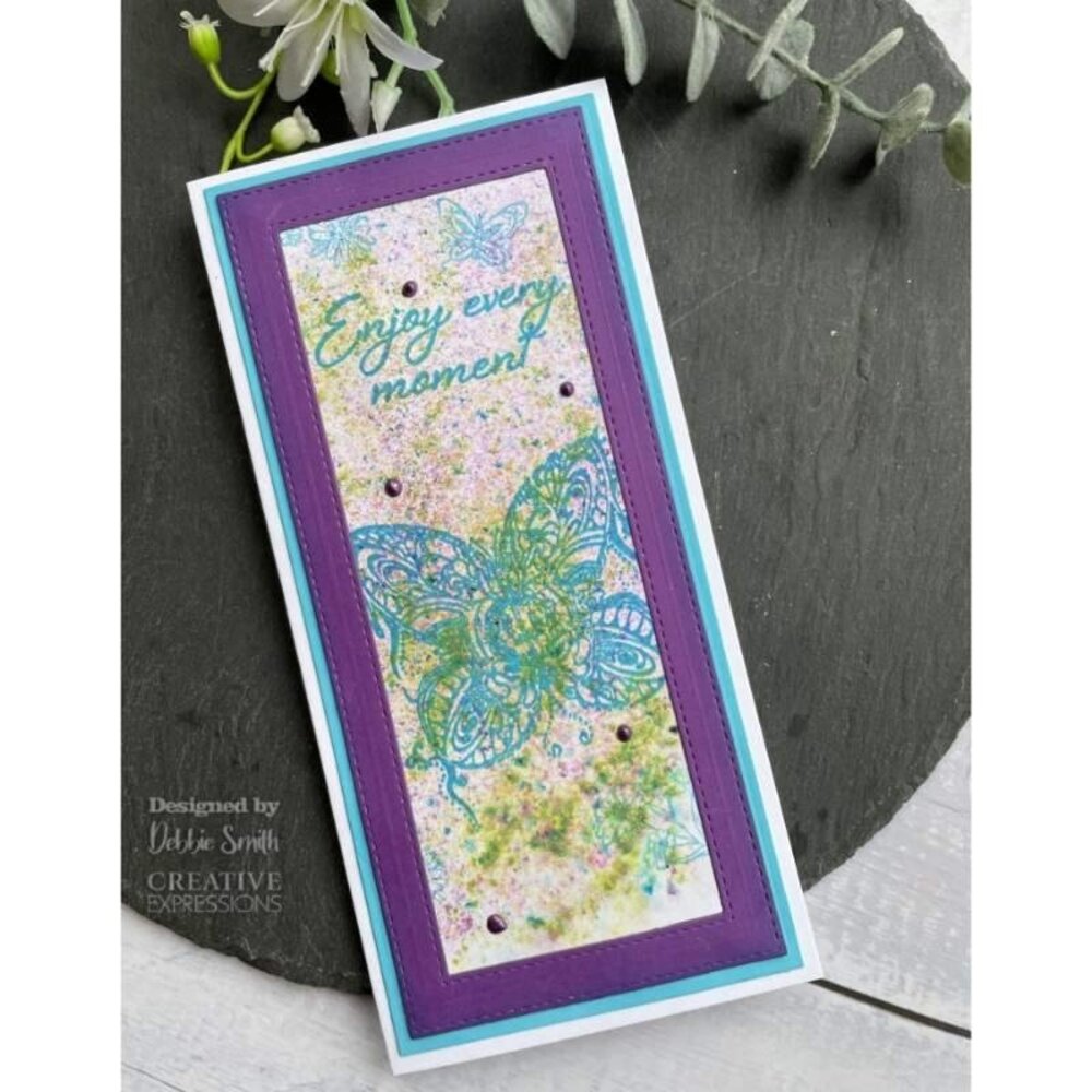 Creative Expressions Designer Boutique Doodle Butterfly A6 Clear Stamps (UMSDB103) (OUTLET) Creative Expressions Designer Boutique Doodle Butterfly A6 Clear Stamps (UMSDB103) (OUTLET)