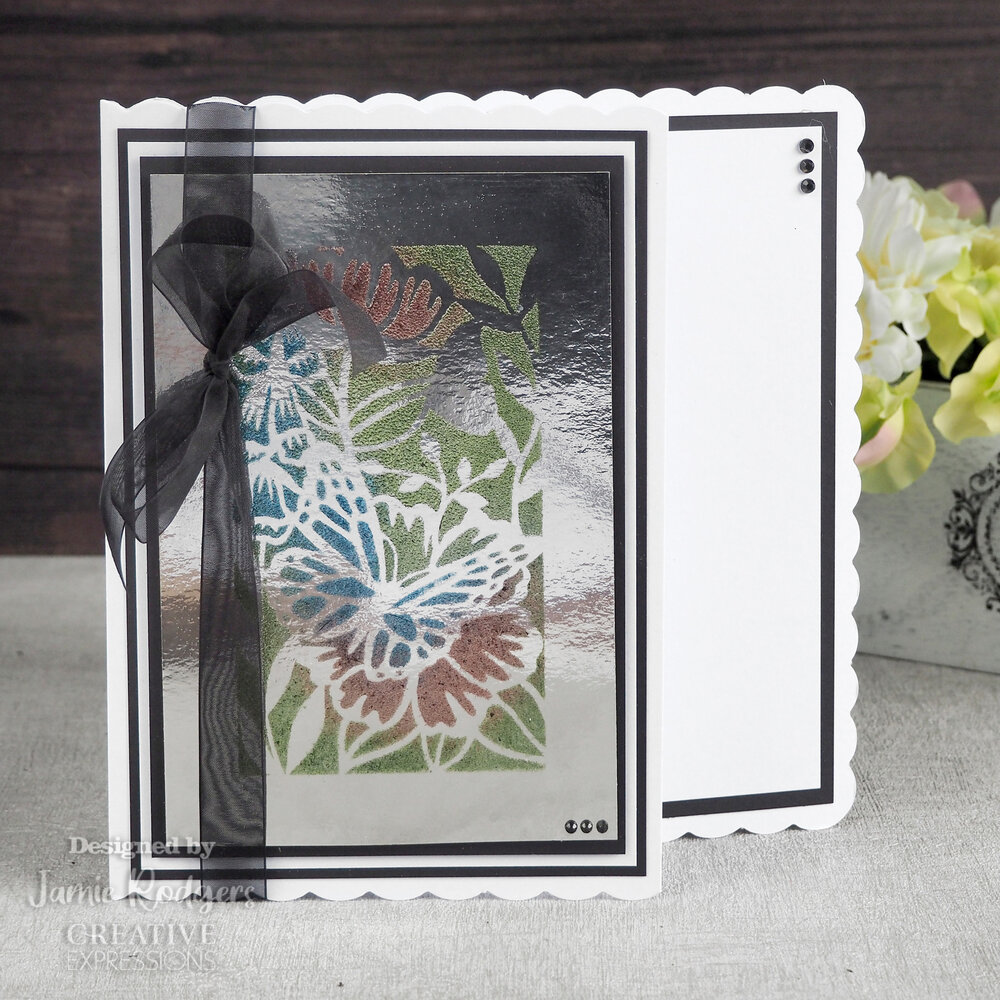 Creative Expressions Jamie Rodgers Stencil Poppy Garden (CEST075) (OUTLET) Creative Expressions Jamie Rodgers Stencil Poppy Garden (CEST075) (OUTLET)