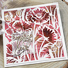 Creative Expressions Jamie Rodgers Stencil Poppy Garden (CEST075) (OUTLET) Creative Expressions Jamie Rodgers Stencil Poppy Garden (CEST075) (OUTLET)