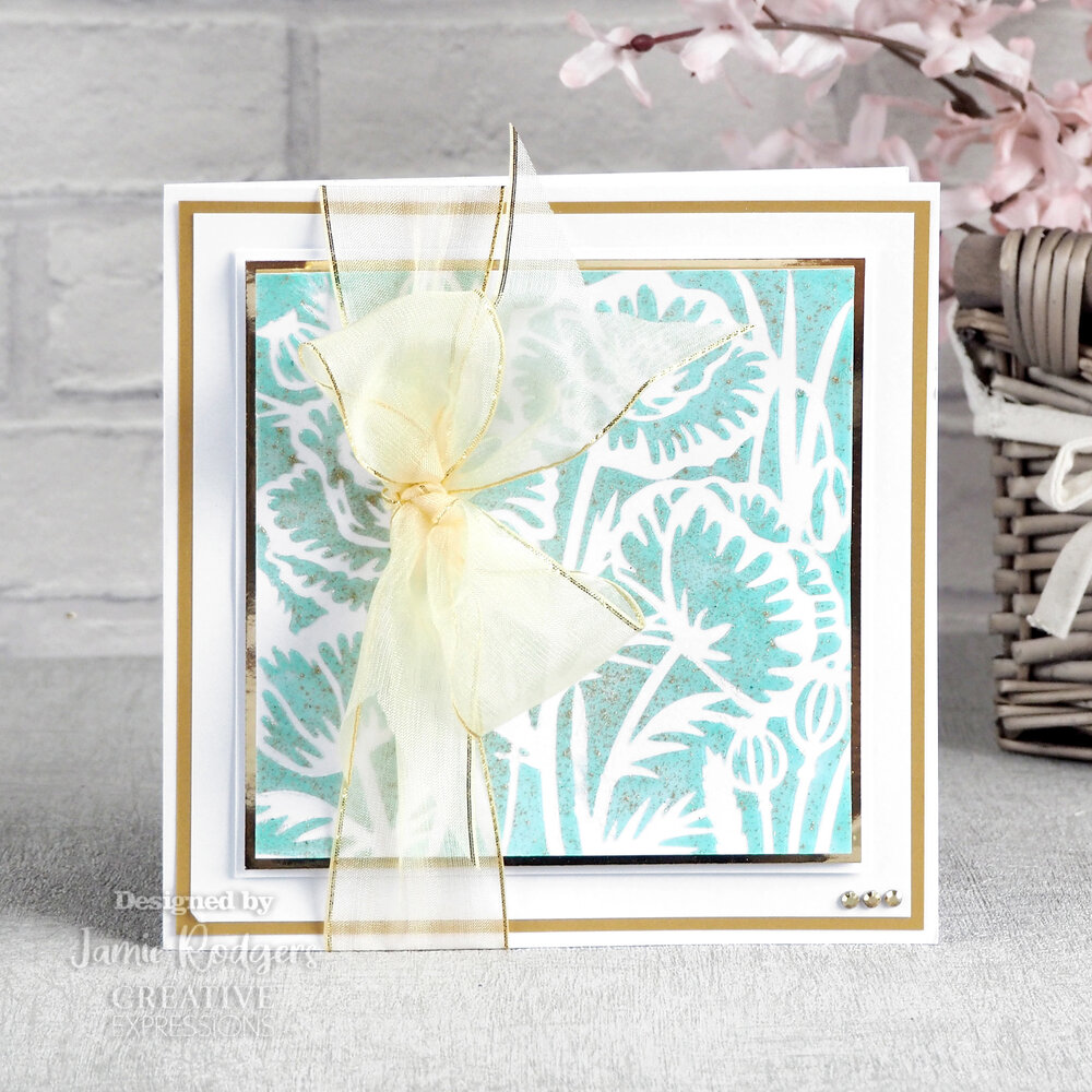 Creative Expressions Jamie Rodgers Stencil Poppy Garden (CEST075) (OUTLET) Creative Expressions Jamie Rodgers Stencil Poppy Garden (CEST075) (OUTLET)