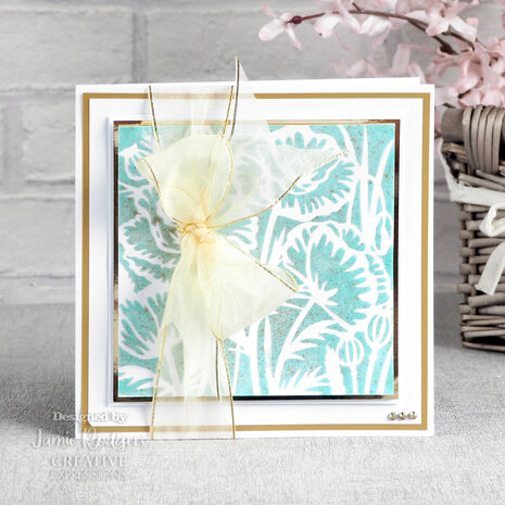 Creative Expressions Jamie Rodgers Stencil Poppy Garden (CEST075) (OUTLET) Creative Expressions Jamie Rodgers Stencil Poppy Garden (CEST075) (OUTLET)