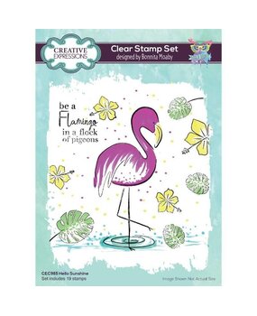 Creative Expressions Bonnita Moaby Clear Stamp A5 Hello Sunshine (CEC985) (OUTLET)