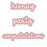 Creative Craftlab Essentials Cutting Dies Wordz EN Congratulations (CCL-ES-CD268) (OUTLET) Creative Craftlab Essentials Cutting Dies Wordz EN Congratulations (CCL-ES-CD268) (OUTLET)