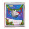 Crafty Individuals Christmas Sloth Unmounted Rubber Stamps (CI-639) (OUTLET)