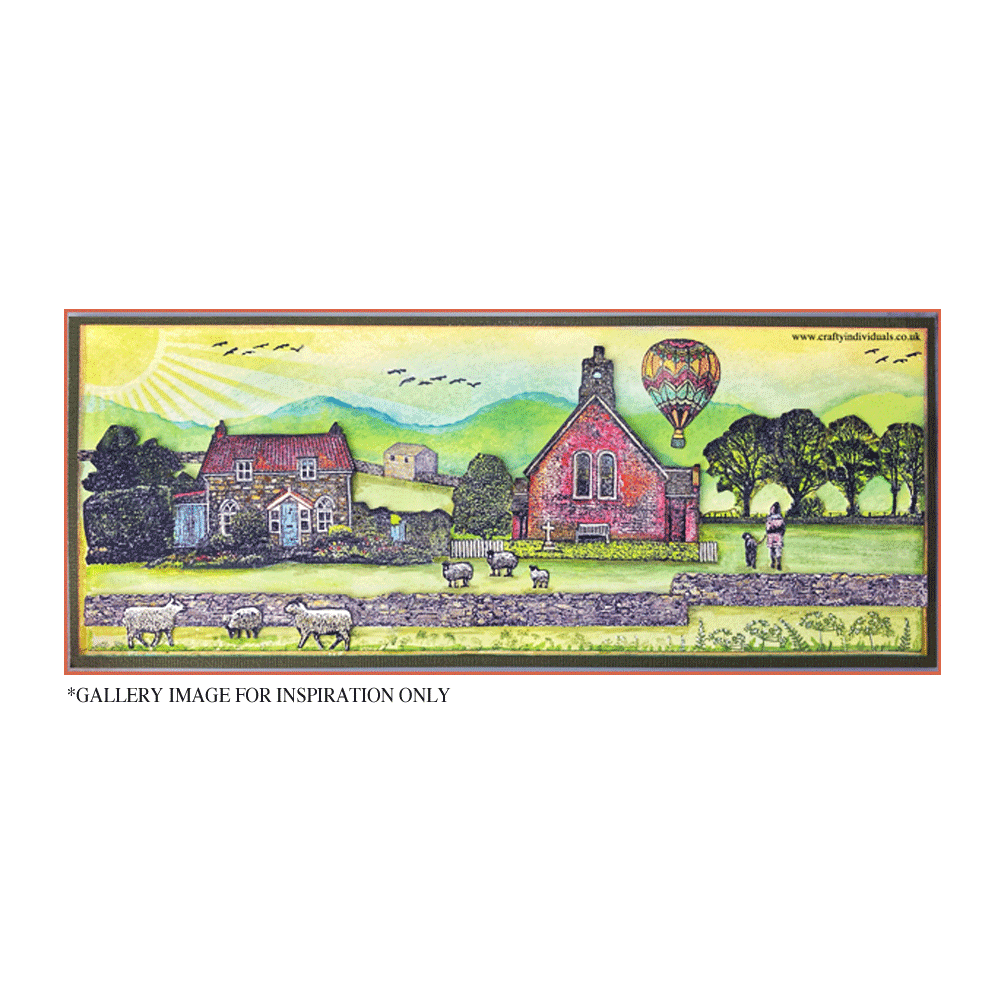 Crafty Individuals Walls, Barns and Trees Unmounted Rubber Stamps (CI-625) (OUTLET) Crafty Individuals Walls, Barns and Trees Unmounted Rubber Stamps (CI-625) (OUTLET)