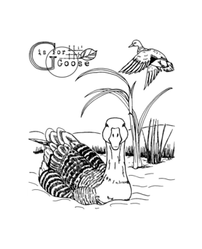 Crafty Individuals G is for Goose Unmounted Rubber Stamps (CI-603) (OUTLET) Crafty Individuals G is for Goose Unmounted Rubber Stamps (CI-603) (OUTLET)
