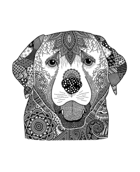 Crafty Individuals Happy Labrador Unmounted Rubber Stamps (CI-593) (OUTLET) Crafty Individuals Happy Labrador Unmounted Rubber Stamps (CI-593) (OUTLET)