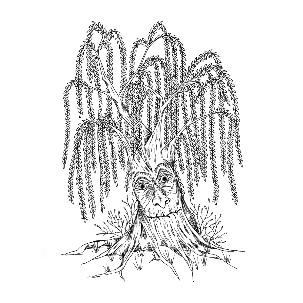 Crafty Individuals Wishing Willow Unmounted Rubber Stamps (CI-581) (OUTLET) Crafty Individuals Wishing Willow Unmounted Rubber Stamps (CI-581) (OUTLET)