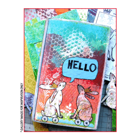 Crafty Individuals Crowned Bunnies Unmounted Rubber Stamps (CI-372) (OUTLET) Crafty Individuals Crowned Bunnies Unmounted Rubber Stamps (CI-372) (OUTLET)