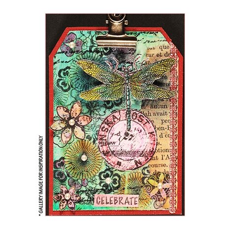 Crafty Individuals Dragonfly Post Unmounted Rubber Stamps (CI-001) (OUTLET) Crafty Individuals Dragonfly Post Unmounted Rubber Stamps (CI-001) (OUTLET)