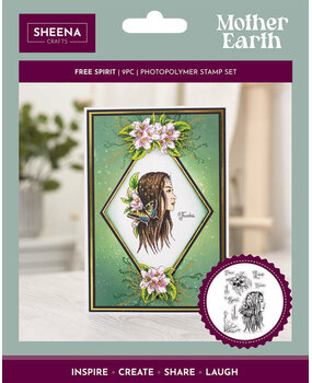 Crafter's Companion Mother Earth Clear Stamp Free Spirit (SD-ME-STP-FSPR) (OUTLET) Crafter's Companion Mother Earth Clear Stamp Free Spirit (SD-ME-STP-FSPR) (OUTLET)