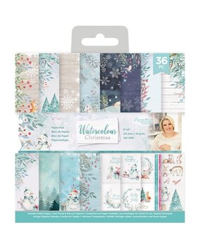 Crafter's Companion Watercolour Christmas 6x6 Inch Paper Pad (S-WC-PAD6) (OUTLET) Crafter's Companion Watercolour Christmas 6x6 Inch Paper Pad (S-WC-PAD6) (OUTLET)