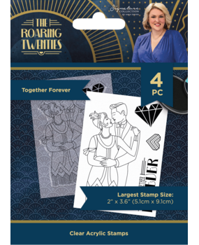 Crafter's Companion The Roaring Twenties Clear Stamp Together Forever (S-TRT-CA-ST-TOFO) (OUTLET)