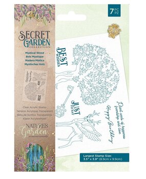 Crafter's Companion Secret Garden Collection Clear Stamps Mystical Wood (NG-SG-ST-MYWO) (OUTLET) Crafter's Companion Secret Garden Collection Clear Stamps Mystical Wood (NG-SG-ST-MYWO) (OUTLET)