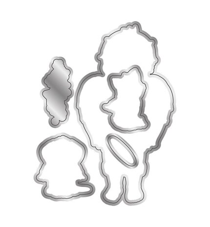 Crafter's Companion Angel Inspiration Friendship Angel Stamp & Die (CF-STD-FRAN) (OUTLET) Crafter's Companion Angel Inspiration Friendship Angel Stamp & Die (CF-STD-FRAN) (OUTLET)