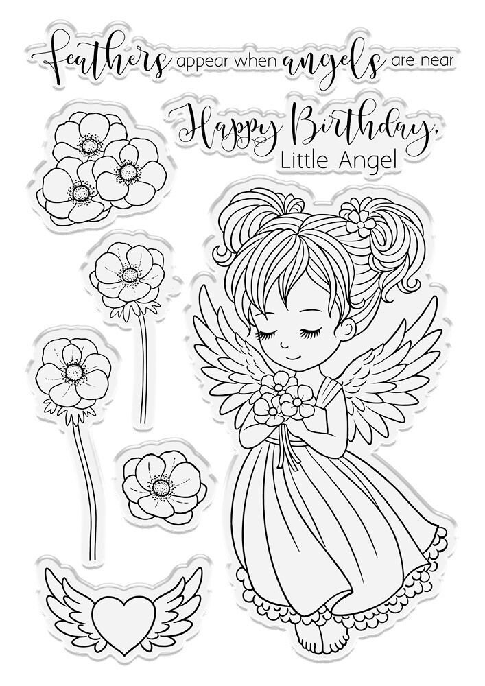 Crafter's Companion Angel Inspiration Angel Wishes Stamp & Die (CF-STD-ANWI) (OUTLET) Crafter's Companion Angel Inspiration Angel Wishes Stamp & Die (CF-STD-ANWI) (OUTLET)