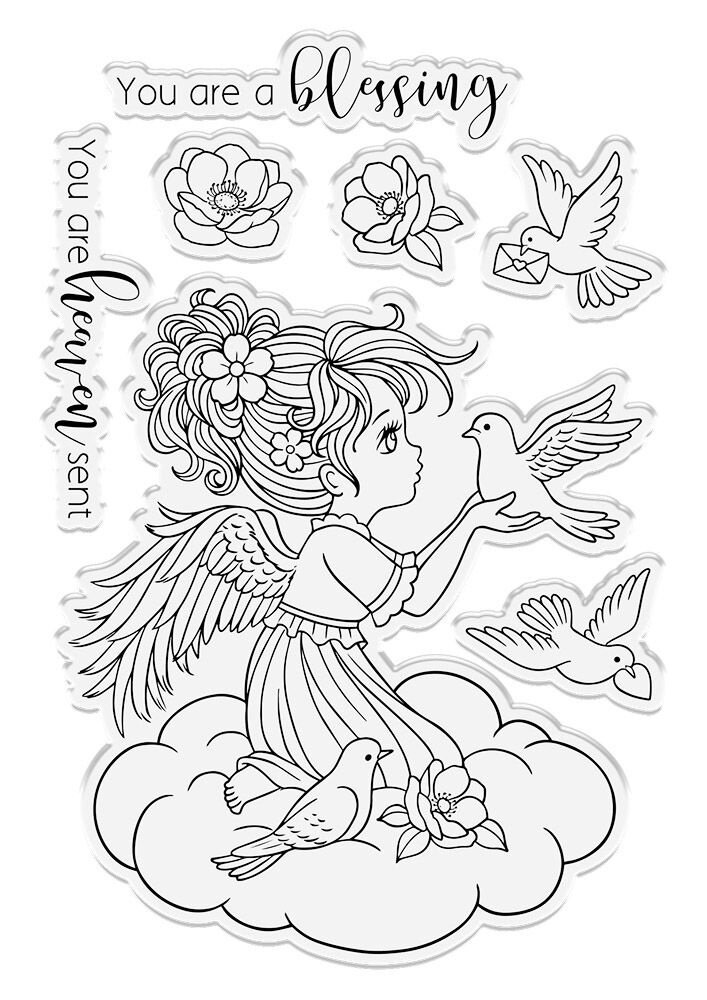 Crafter's Companion Angel Inspiration Angel Messenger Stamp & Die (CF-STD-ANME) (OUTLET) Crafter's Companion Angel Inspiration Angel Messenger Stamp & Die (CF-STD-ANME) (OUTLET)