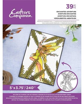 Crafter's Companion Card Front Colouring Pads Enchanted Adventure (CC-COLPAD5-ENAD) (OUTLET) Crafter's Companion Card Front Colouring Pads Enchanted Adventure (CC-COLPAD5-ENAD) (OUTLET)