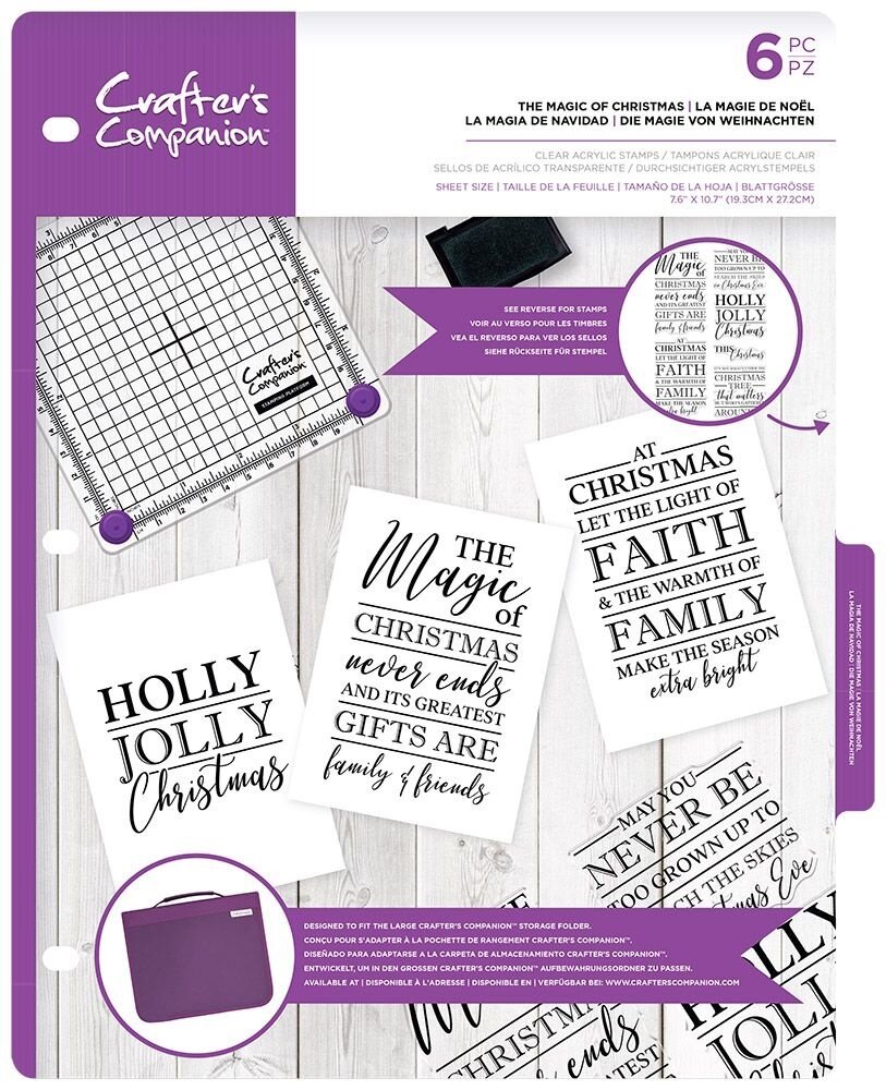 Crafter's Companion The Magic of Christmas Clear Stamps (CC-CA-ST-TMOC) (OUTLET) Crafter's Companion The Magic of Christmas Clear Stamps (CC-CA-ST-TMOC) (OUTLET)