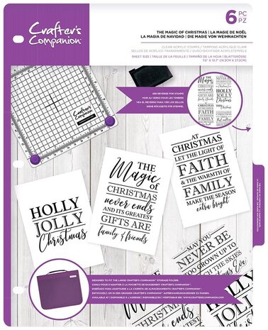 Crafter's Companion The Magic of Christmas Clear Stamps (CC-CA-ST-TMOC) (OUTLET) Crafter's Companion The Magic of Christmas Clear Stamps (CC-CA-ST-TMOC) (OUTLET)