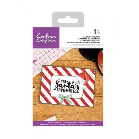 Crafter's Companion Santa's Favourite Clear Stamps (CC-CA-ST-SAF) (OUTLET) Crafter's Companion Santa's Favourite Clear Stamps (CC-CA-ST-SAF) (OUTLET)
