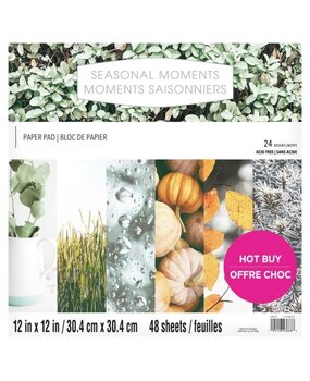 Craft Smith Seasonal Moments 12x12 Inch Paper Pad (MSE7217) (OUTLET) Craft Smith Seasonal Moments 12x12 Inch Paper Pad (MSE7217) (OUTLET)