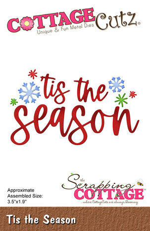 Cottage Cutz Tis the Season (CC-1120) (OUTLET) Cottage Cutz Tis the Season (CC-1120) (OUTLET)
