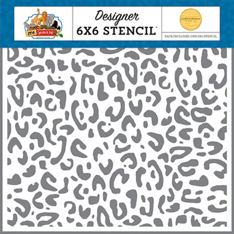 Carta Bella Cheetah 6x6 Inch Stencil (CBZA128034) (OUTLET) Carta Bella Cheetah 6x6 Inch Stencil (CBZA128034) (OUTLET)