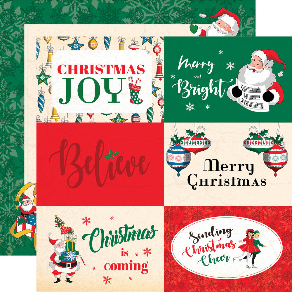 Carta Bella Season's Greetings 12x12 Inch Collection Kit (CBSG329016) (OUTLET)