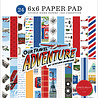 Carta Bella Our Travel Adventure 6x6 Inch Paper Pad (CBOTA131023) (OUTLET)