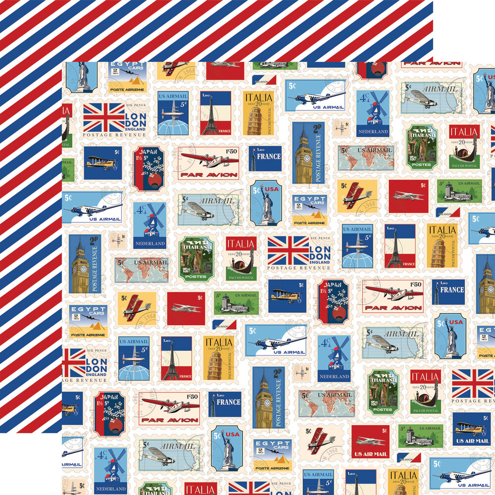 Carta Bella Our Travel Adventure 6x6 Inch Paper Pad (CBOTA131023) (OUTLET)