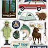 Carta Bella Outdoor Adventures Puffy Stickers (CBOA134066) (OUTLET)