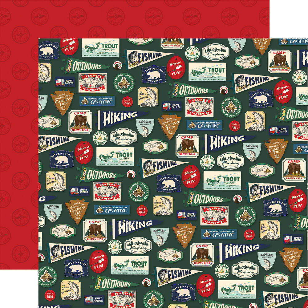 Carta Bella Outdoor Adventures 12x12 Inch Collection Kit (CBOA134016) (OUTLET) Carta Bella Outdoor Adventures 12x12 Inch Collection Kit (CBOA134016) (OUTLET)