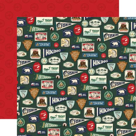 Carta Bella Outdoor Adventures 12x12 Inch Collection Kit (CBOA134016) (OUTLET) Carta Bella Outdoor Adventures 12x12 Inch Collection Kit (CBOA134016) (OUTLET)