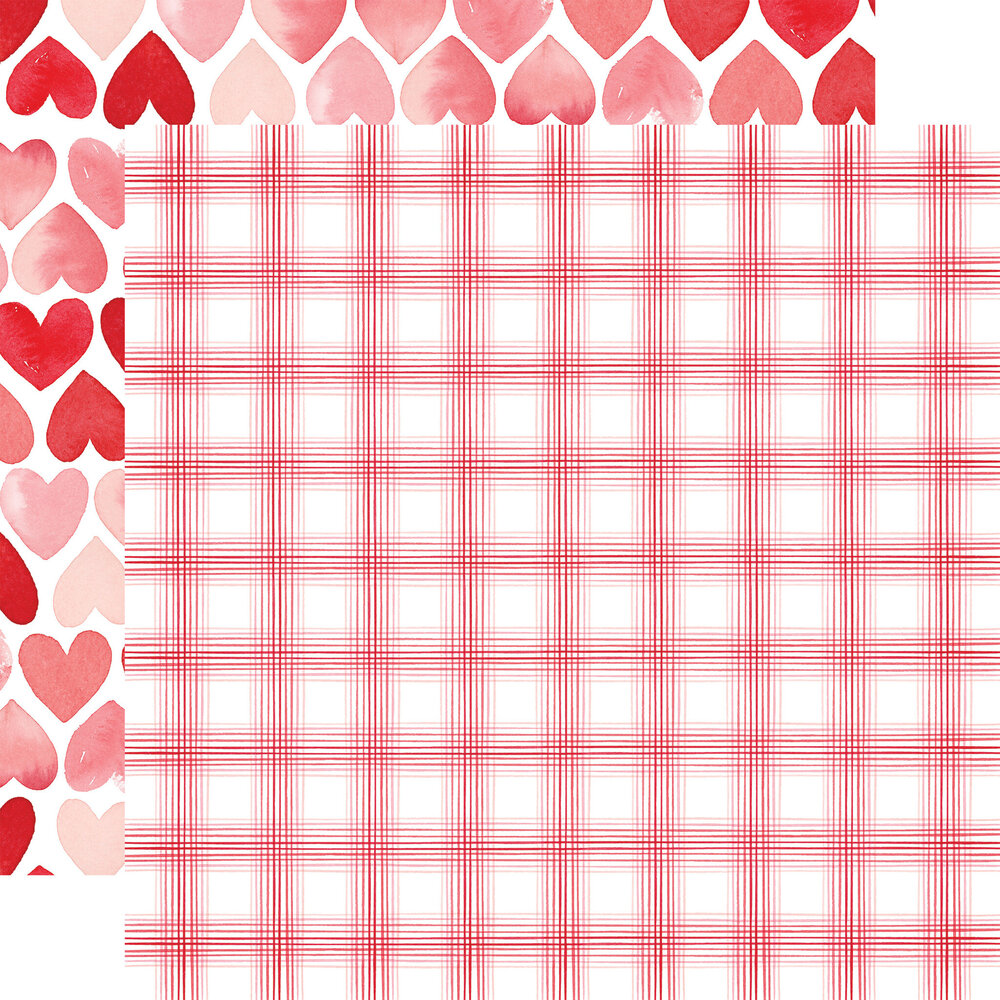 Carta Bella My Valentine 6x6 Inch Paper Pad (CBMV294023) (OUTLET)