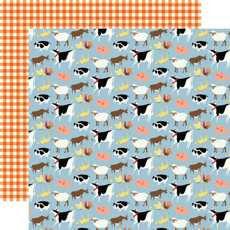 Carta Bella Farmhouse Living 6x6 Inch Paper Pad (CBLIV145023) (OUTLET)