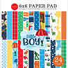 Carta Bella Little Boy 6x6 Inch Paper Pad (CBLB160023) (OUTLET)